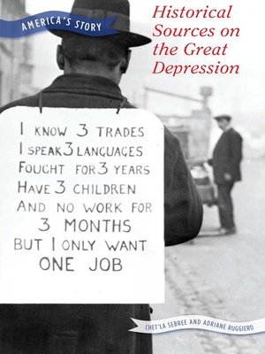 cover image of Historical Sources on the Great Depression